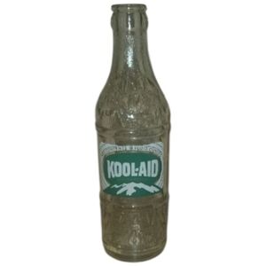 Kool-Aid Vintage Bottle Clear Old Glass Bottle Koolaid Kool Aide